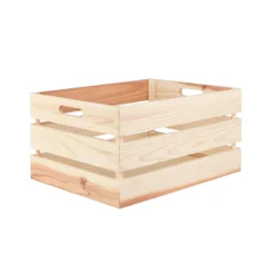 Natural Wooden Crates - Set Of 3 -Home Style Sales 12829054 1664832979826974