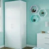 Fitted Bedroom Slab Double Wardrobe - White 2 Fitted Bedroom Slab Double Wardrobe - White -Home Style Sales 12829174 1514831915520751