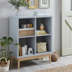 White & Natural Water Hyacinth Baskets - Set Of 3 -Home Style Sales 12829228 5424832982327324