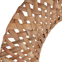 Mumbai Natural Woven Round Mirror -Home Style Sales 12834333 1764833167888373