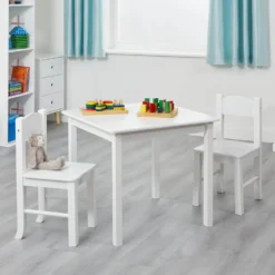 None Wooden Table And Chair Set - White 12 None Wooden Table And Chair Set - White -Home Style Sales 12834469 1034833169011792