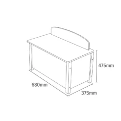 None Jungle Big Toy Box 21 None Jungle Big Toy Box -Home Style Sales 12834482 1724833168824808