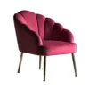 Sophia Scallop Occasional Chair - Cerise 1 Sophia Scallop Occasional Chair - Cerise -Home Style Sales 12834754 1924831943083671