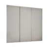 Classic 3 Door Sliding Wardrobe Kit Cashmere Panel (W)2672 X (H)2260mm -Home Style Sales 12835471 1034831945150248
