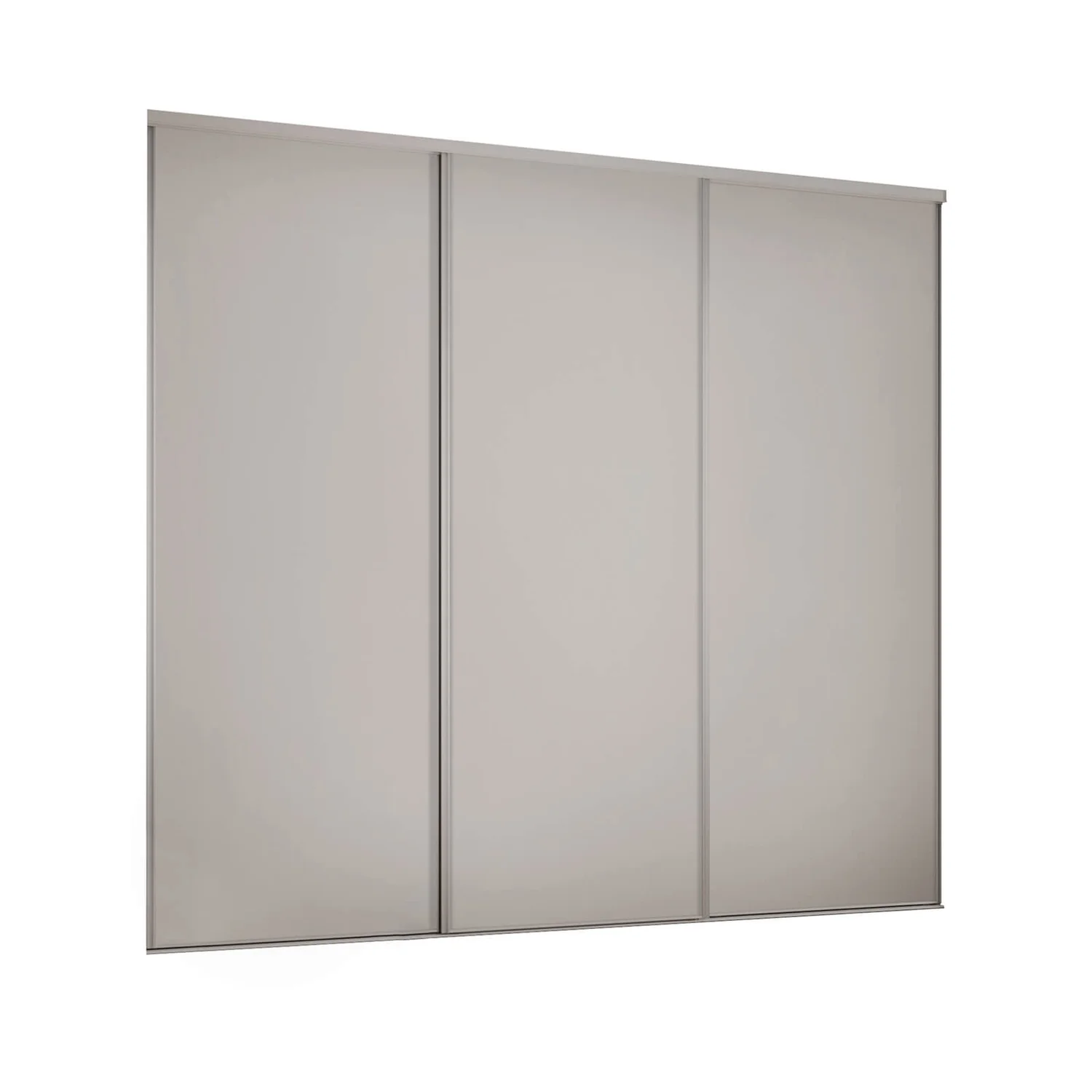 Classic 3 Door Sliding Wardrobe Kit Cashmere Panel (W)2672 X (H)2260mm 3 Classic 3 Door Sliding Wardrobe Kit Cashmere Panel (W)2672 X (H)2260mm