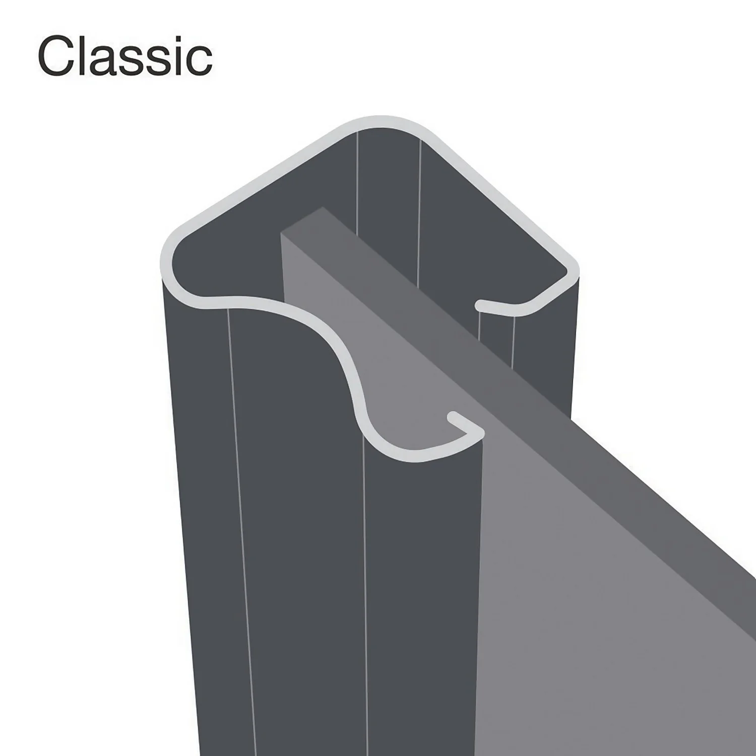 Classic 3 Door Sliding Wardrobe Kit Cashmere Panel (W)2672 X (H)2260mm 5 Classic 3 Door Sliding Wardrobe Kit Cashmere Panel (W)2672 X (H)2260mm - Image 3