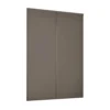 Classic 2 Door Sliding Wardrobe Kit Stone Grey Panel (W)1489 X (H)2260mm 2 Classic 2 Door Sliding Wardrobe Kit Stone Grey Panel (W)1489 X (H)2260mm -Home Style Sales 12835564 5494831944433617