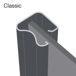 Classic 2 Door Sliding Wardrobe Kit Stone Grey Panel (W)1793 X (H)2260mm 9 Classic 2 Door Sliding Wardrobe Kit Stone Grey Panel (W)1793 X (H)2260mm -Home Style Sales 12835565 2695033059562493