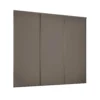 Classic 3 Door Sliding Wardrobe Kit Stone Grey Panel (W)2216 X (H)2260mm -Home Style Sales 12835575 1294831944034005