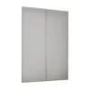 Classic 2 Door Sliding Wardrobe Kit Dove Grey Panel (W)1489 X (H)2260mm -Home Style Sales 12835589 5724831953716889