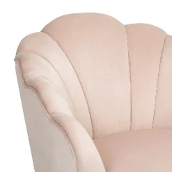 Sophia Scallop Occasional Chair - Blush 16 Sophia Scallop Occasional Chair - Blush -Home Style Sales 12836665 1074861201699719