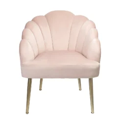 Sophia Scallop Occasional Chair - Blush 14 Sophia Scallop Occasional Chair - Blush -Home Style Sales 12836665 1384861201622424