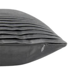 None Folded Velvet Cushion - Grey 8 None Folded Velvet Cushion - Grey -Home Style Sales 12836764 1194832979272268