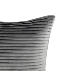 None Folded Velvet Cushion - Grey 7 None Folded Velvet Cushion - Grey -Home Style Sales 12836764 6664832979346779