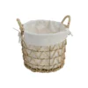 Rattan Storage Basket With Lining -Home Style Sales 12837633 8204831964719653