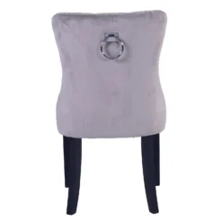 Annabelle Velvet Dining Chairs - Set Of 2 - Grey 15 Annabelle Velvet Dining Chairs - Set Of 2 - Grey -Home Style Sales 12838750 2054904215207899