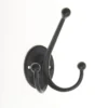 Oval Tri Hook - Matt Black 1 Oval Tri Hook - Matt Black -Home Style Sales 12839034 1224831946895696