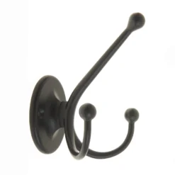 Oval Tri Hook - Matt Black -Home Style Sales 12839034 1914832985138942