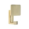Square Back Hook - Brushed Brass 2 Square Back Hook - Brushed Brass -Home Style Sales 12839152 8904831918232055