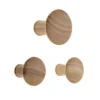 Wood Dots Hook Set - Oak Effect 2 Wood Dots Hook Set - Oak Effect -Home Style Sales 12839179 1484831918096989