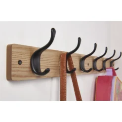 6 Black Modern Hook On Ash Board -Home Style Sales 12839428 1704845860639364