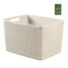 Curver Jute Large Basket - 20L - Off White -Home Style Sales 12840437 1424831943480004