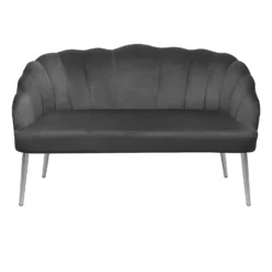 Sophia Scallop Occasional Sofa - Grey 11 Sophia Scallop Occasional Sofa - Grey -Home Style Sales 12840470 1384862235640740
