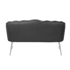 Sophia Scallop Occasional Sofa - Grey 12 Sophia Scallop Occasional Sofa - Grey -Home Style Sales 12840470 1594862235672414