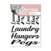 Box Stickers Laundry And Pegs -Home Style Sales 12841737 6694831953983541