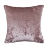 Large Crushed Velvet Cushion - Blush - 58x58cm -Home Style Sales 12842178 1844831909808316