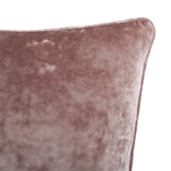Large Crushed Velvet Cushion - Blush - 58x58cm 6 Large Crushed Velvet Cushion - Blush - 58x58cm -Home Style Sales 12842178 2614832975722479