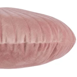 None Round Velvet Cushion - Blush - 45cm -Home Style Sales 12842187 1974832975879403
