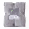 Fleece Throw - Grey - 120x150cm -Home Style Sales 12842190 5814831909272069