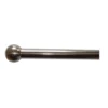 Extendable Decorative Curtain Pole & Brushed Chrome Ball - 1.2-2.2m -Home Style Sales 12843371 2014831917269559