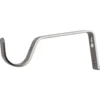 Harrison Drape Satin Steel Fixed Bracket 2 Harrison Drape Satin Steel Fixed Bracket -Home Style Sales 12845533 1464831949975277