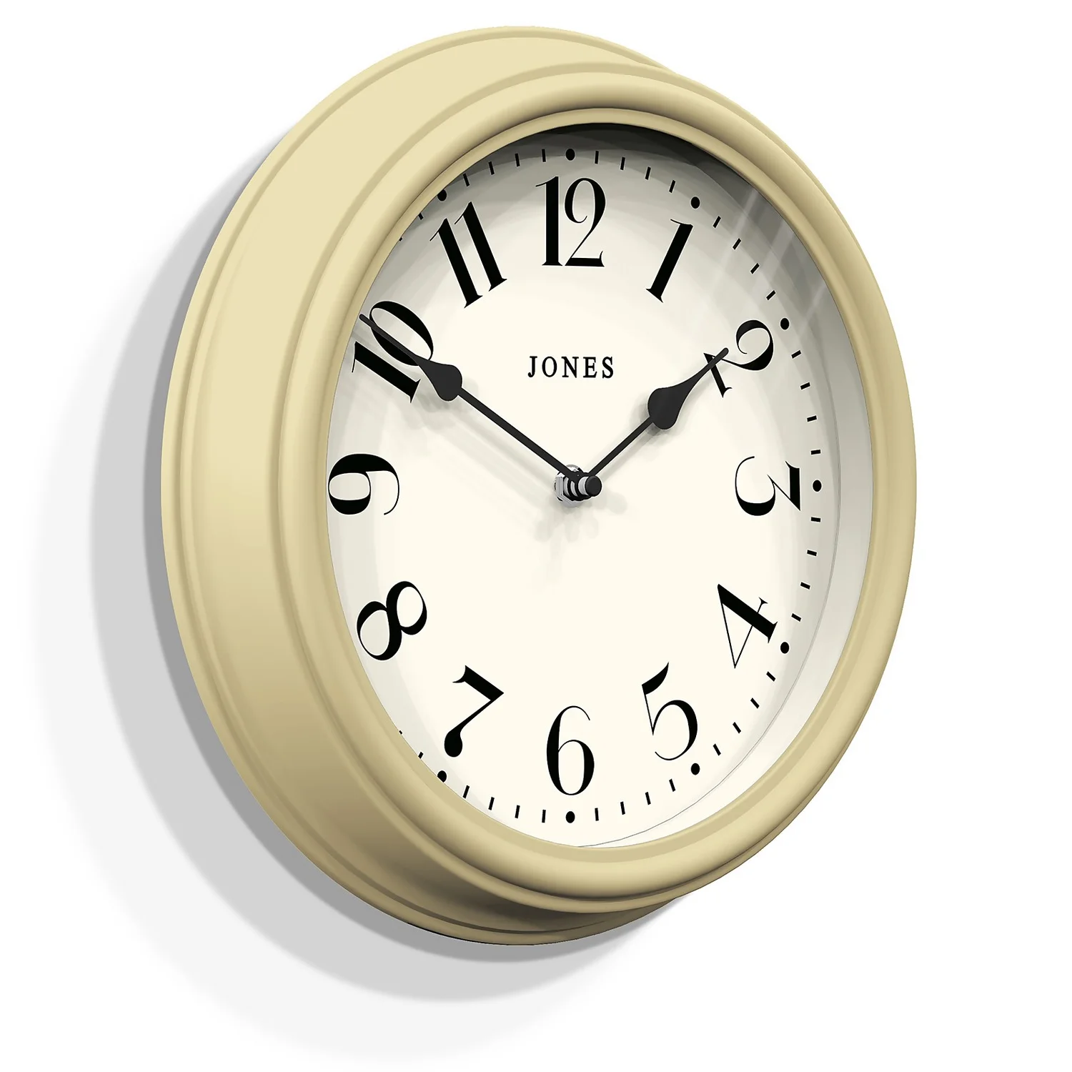 None Jones Venetian Clock - Cream 4 None Jones Venetian Clock - Cream - Image 2