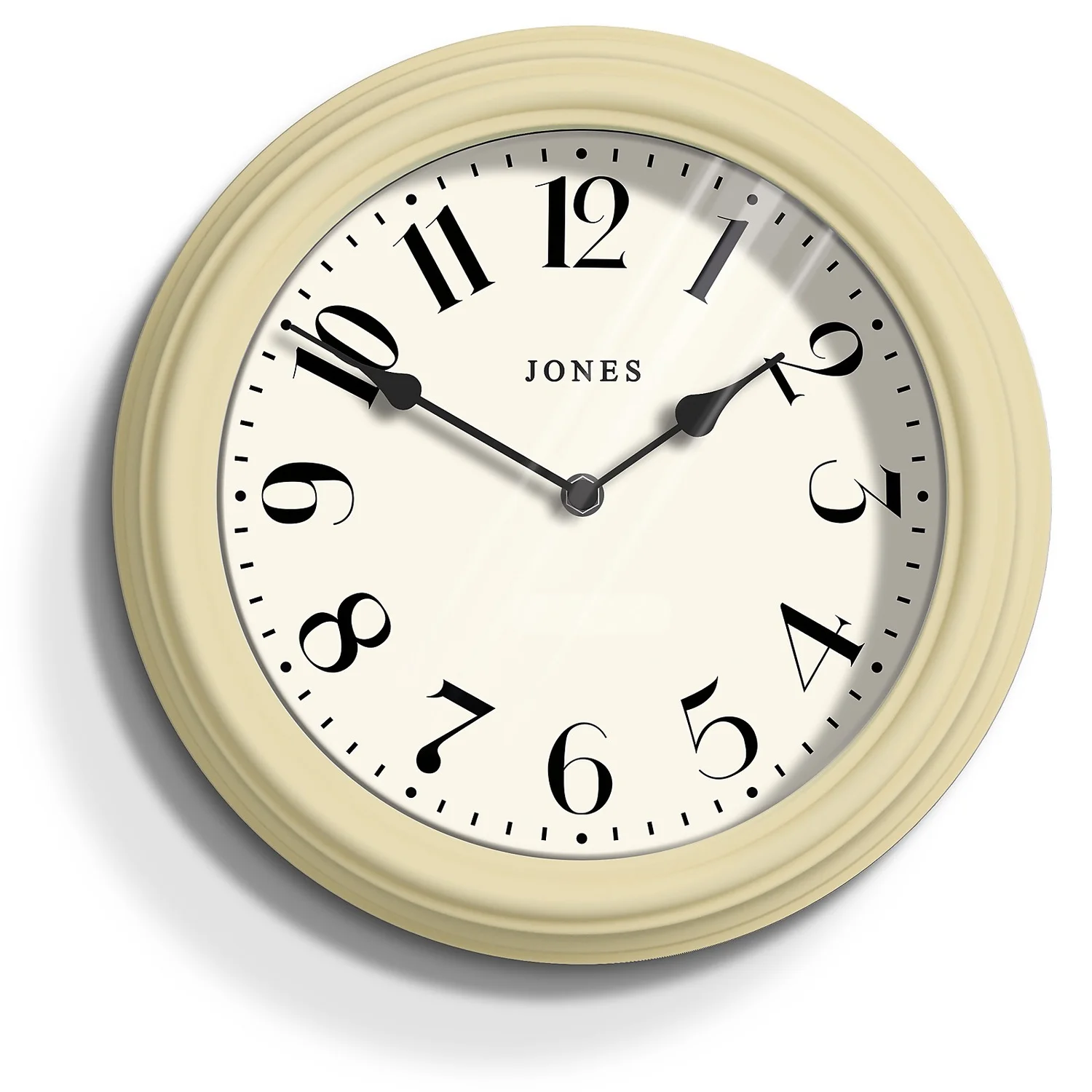 None Jones Venetian Clock - Cream 3 None Jones Venetian Clock - Cream