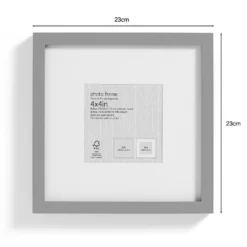 Box Photo Frame - 4x4" - Grey 8 Box Photo Frame - 4x4" - Grey -Home Style Sales 12879248 1214853903984523