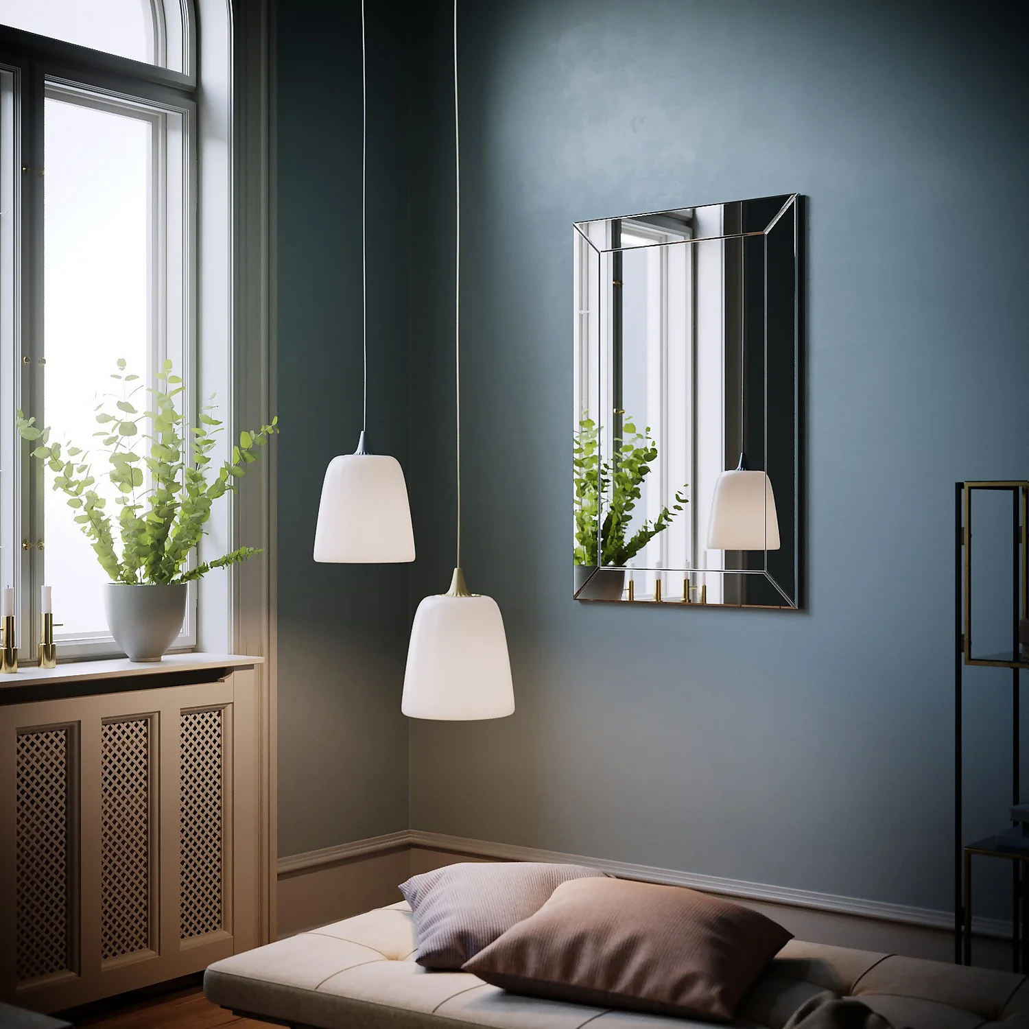 Bevelled Edge Mirror - 90x60cm 5 Bevelled Edge Mirror - 90x60cm - Image 3