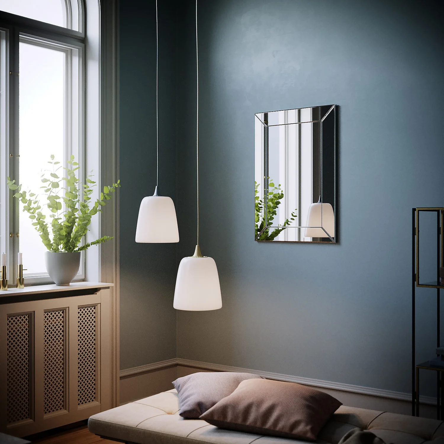 Bevelled Edge Mirror - 70x50cm 5 Bevelled Edge Mirror - 70x50cm - Image 3