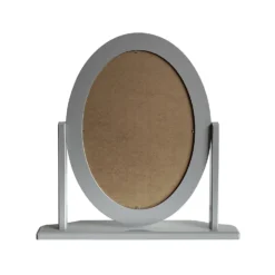 Oval Dressing Table Mirror - Grey -Home Style Sales 12879286 3574863710536602