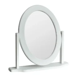 Oval Dressing Table Mirror - White -Home Style Sales 12879295 1044863710630178