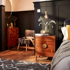 Ridged Glass Vase - Smoke -Home Style Sales 12879297 2914931697709503