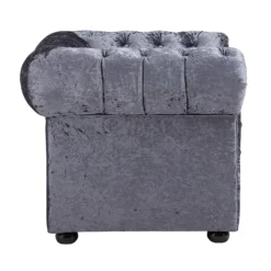 Chesterfield Crushed Velvet Armchair - Petrol Blue 12 Chesterfield Crushed Velvet Armchair - Petrol Blue -Home Style Sales 12882324 7234843612935642