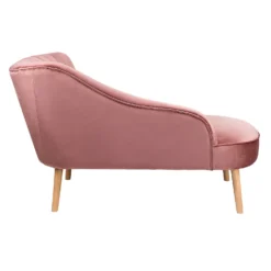 Lara Luxury Velvet Chaise Longue - Rose 10 Lara Luxury Velvet Chaise Longue - Rose -Home Style Sales 12882857 1884893575147463