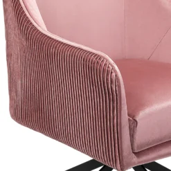 Pia Pleat Swivel Chair - Rose -Home Style Sales 12882869 1324887373410543