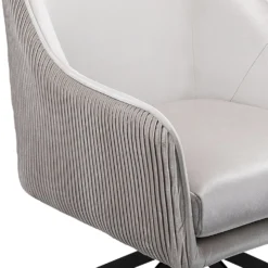 Pia Pleat Swivel Chair - Silver 12 Pia Pleat Swivel Chair - Silver -Home Style Sales 12882871 1104887373158504