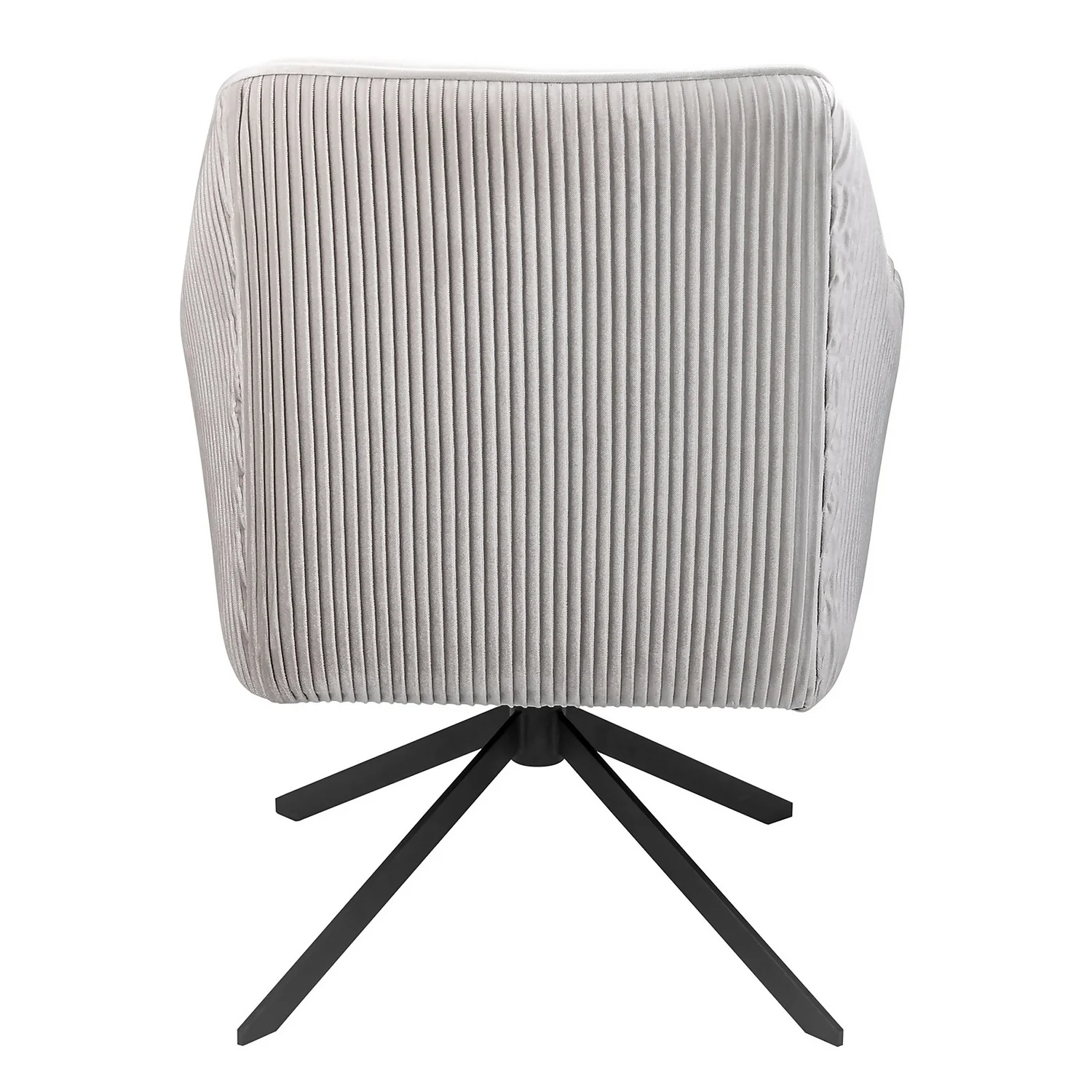 Pia Pleat Swivel Chair - Silver 5 Pia Pleat Swivel Chair - Silver - Image 3