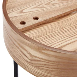 House Beautiful Halo Wood Side Table -Home Style Sales 12886093 1264862228145522