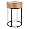 House Beautiful Halo Wood Side Table